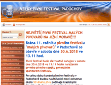Tablet Screenshot of pivni-festival.eu